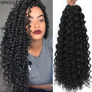 Curly Hair Brush – 18 Inch Water Wave Crochet Braids