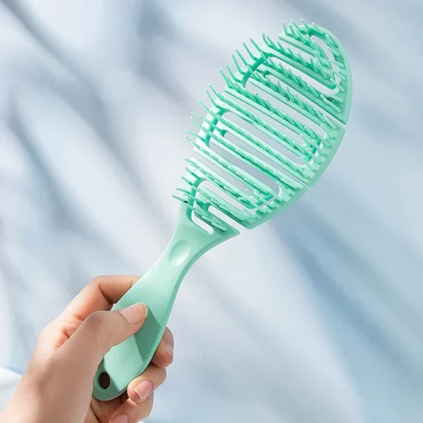 Curly Hair Brush for Scalp Massage and Detangling - Image 5