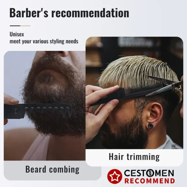 Curly Hair Brush - Portable Folding Comb for Men - Image 6