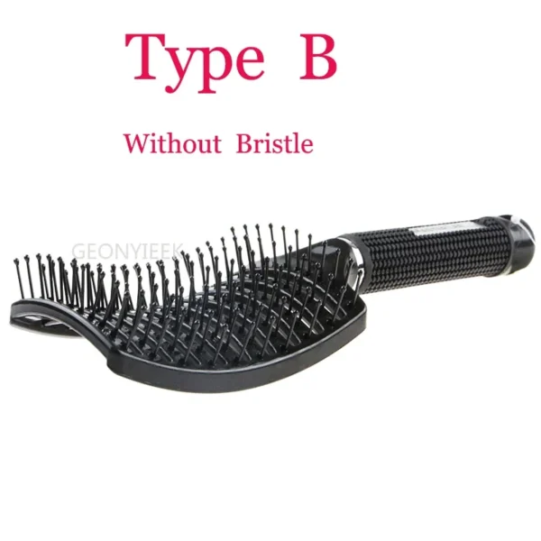 Curly Hair Brush - Scalp Massage Detangle Comb - Image 6