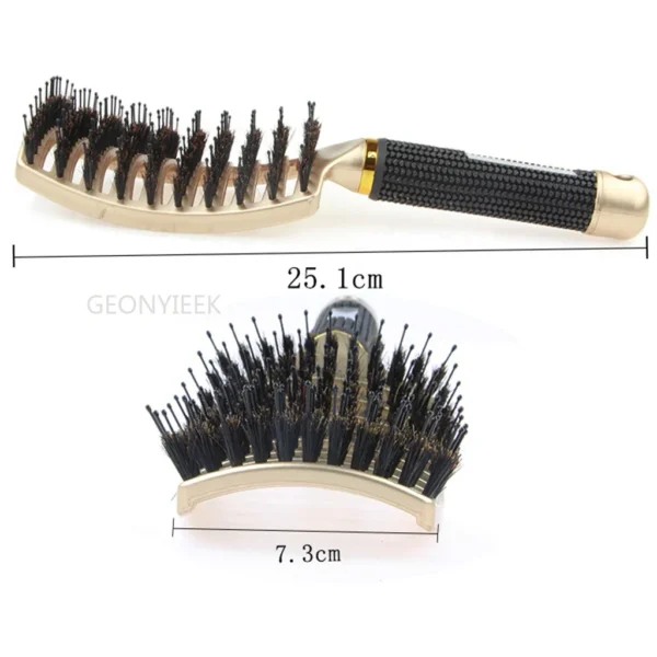 Curly Hair Brush - Scalp Massage Detangle Comb - Image 3