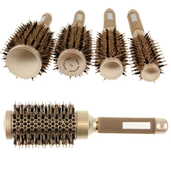 Curly Hair Brush – Round Styling Comb for Drying - Image 4