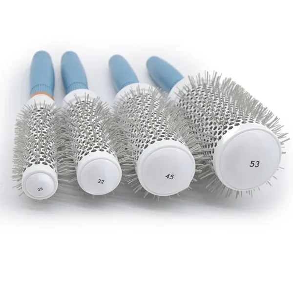 Curly Hair Brush: Professional Round Styling Comb - Image 2