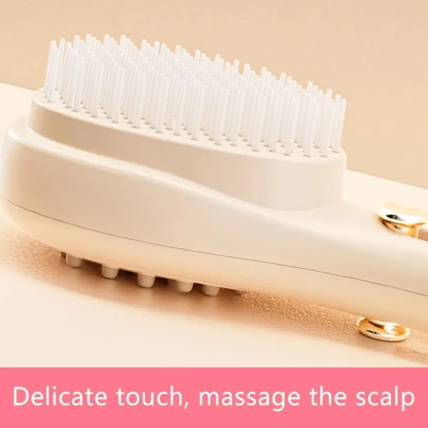 Curly Hair Brush, Telescopic Anti-static Scalp Comb - Image 3