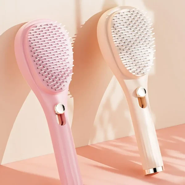 Curly Hair Brush, Telescopic Anti-static Scalp Comb - Image 5