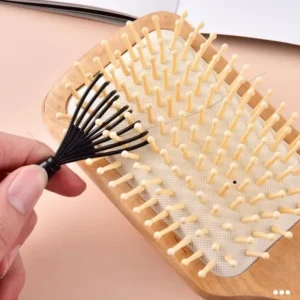 Curly Hair Brush Comb Cleaner Tool – Mini Plastic Claw
