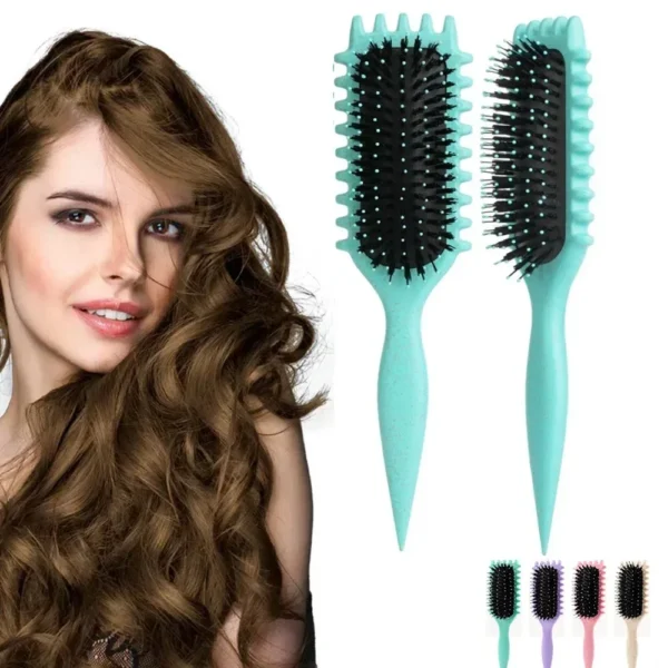 Curly Hair Brush Anti-Static Scalp Massager Comb