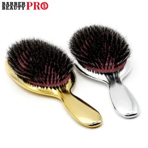 Curly Hair Brush – Luxury Boar Bristle, Oval, Anti-Static