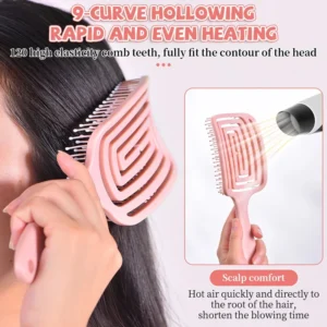Curly Hair Brush - Anti-static Scalp Massage Comb