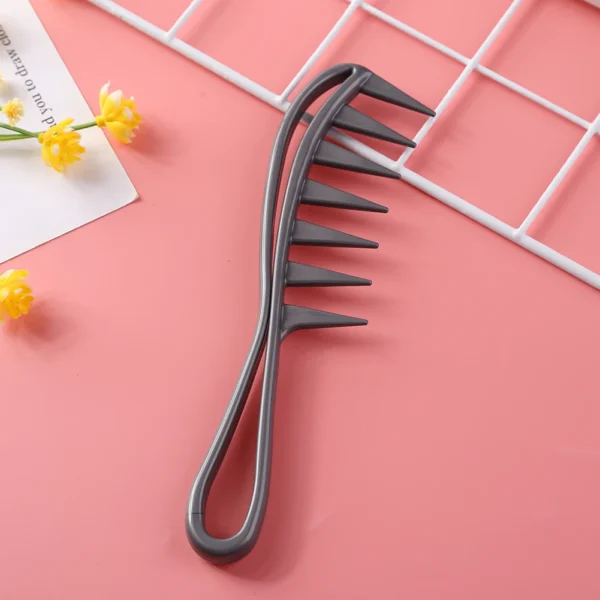 Curly Hair Brush – Detangling, No Pulling, Salon Comb - Image 2