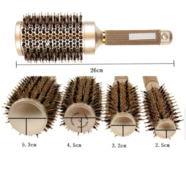 Curly Hair Brush – Round Styling Comb for Drying - Image 2
