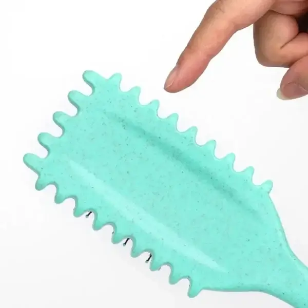 Curly Hair Brush Anti-Static Scalp Massager Comb - Image 4