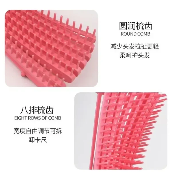 Curly Hair Brush Anti-Static Scalp Massage Wet Brush - Image 5