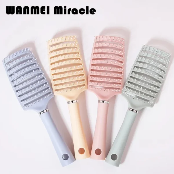 Curly Hair Brush – Detangling Nylon Scalp Comb