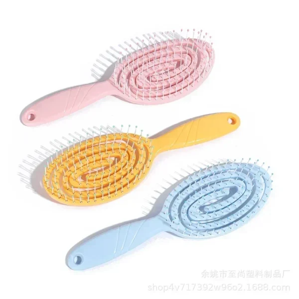 Curly Hair Brush Detangler & Scalp Massager - Image 2